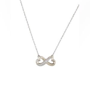 Tiffany & Co Infinity Heart Diamond Necklace
